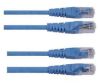 P.Cord.UTP c.5e PVC blu mt.0,5 (10pz) **